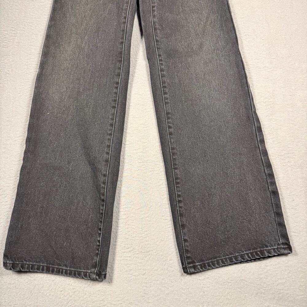 Pacsun Y2K 2000s Women's Madison High Waisted Girlfriend Jeans Black - Size 22 - Picture 8 of 12